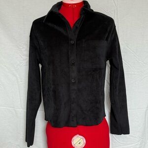 OAK + FORT Black Button Down Shirt